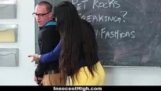 Play A Student Films Her English Teacher When She Masturbates And She Fucks Him Badly