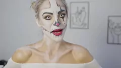 Play Harley Quinn Porno Transformation: Solo Female Cosplay by Miss Daisy Diamond