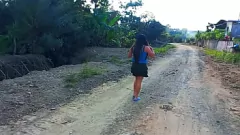 Reproduzir Satisfazendo meus desejos com um grande vibrador: um prelúdio para a intensa brincadeira rural do meu amigo