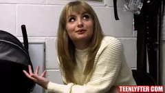 Play Caught Red-Handed: Blonde Teen Shoplifter Gets Hardcore Fucking