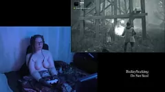 Odtwórz Brunetka BBW z dużymi naturalnymi komentarzami na temat rozgrywki Alan Wake - Część 5