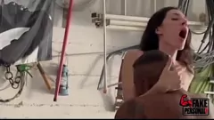 Reproducir Entrenamiento explícito del entrenador personal falso: corrido, creampie y Deepthroat