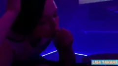 Jouer Bruna petite di 18 anni Lisa Takami in un intenso porno pompino Pov